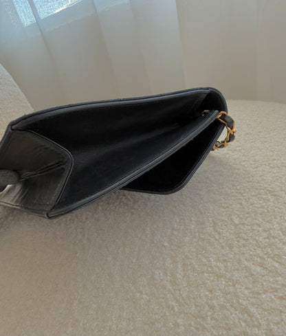 CHANEL Quilted Lambskin Single Flap Bag