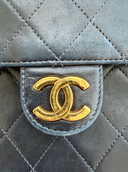 CHANEL Quilted Lambskin Single Flap Bag