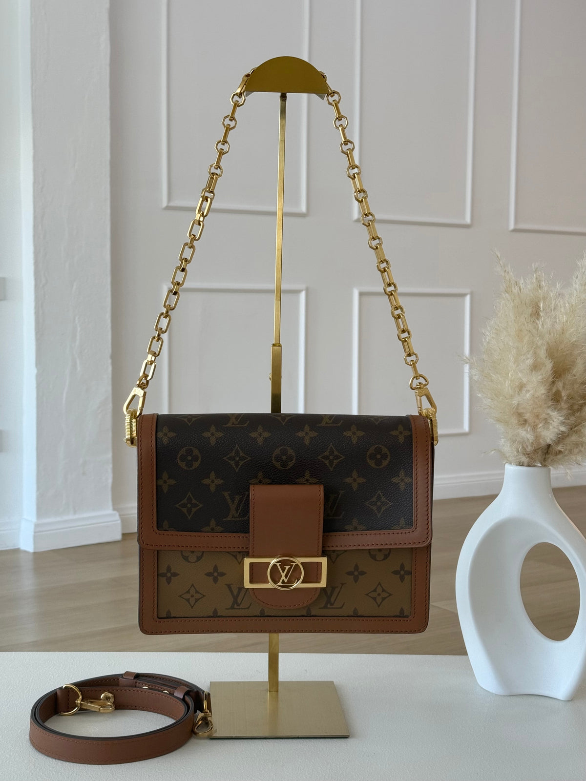 LOUIS VUITTON Dauphine MM – Monogram & Monogram Reverse Bag