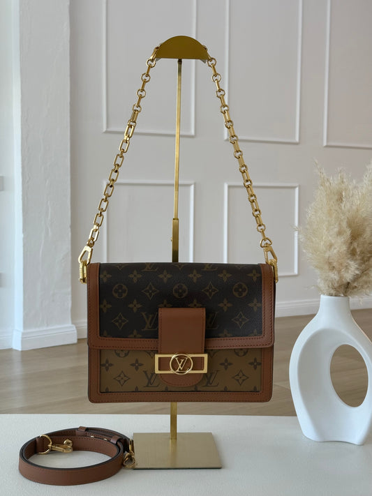 LOUIS VUITTON Dauphine MM – Monogram & Monogram Reverse Bag