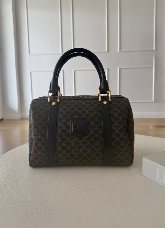 CÉLINE Macadam Boston Bag