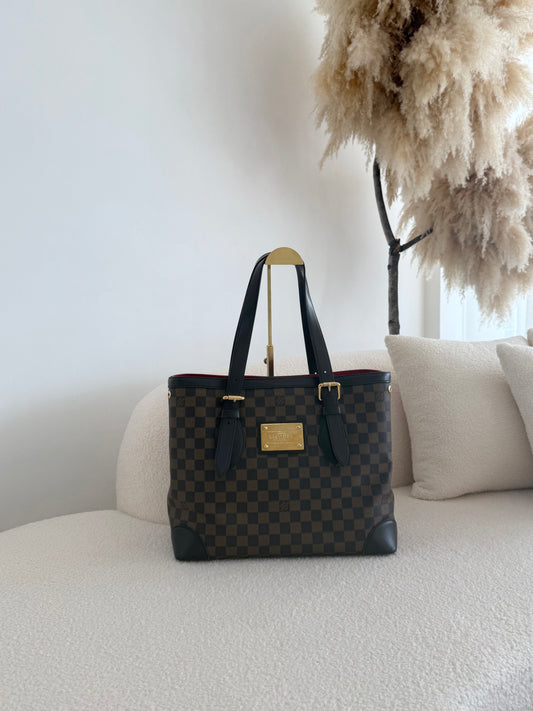 LOUIS VUITTON Hampstead Damier Ebene Bag