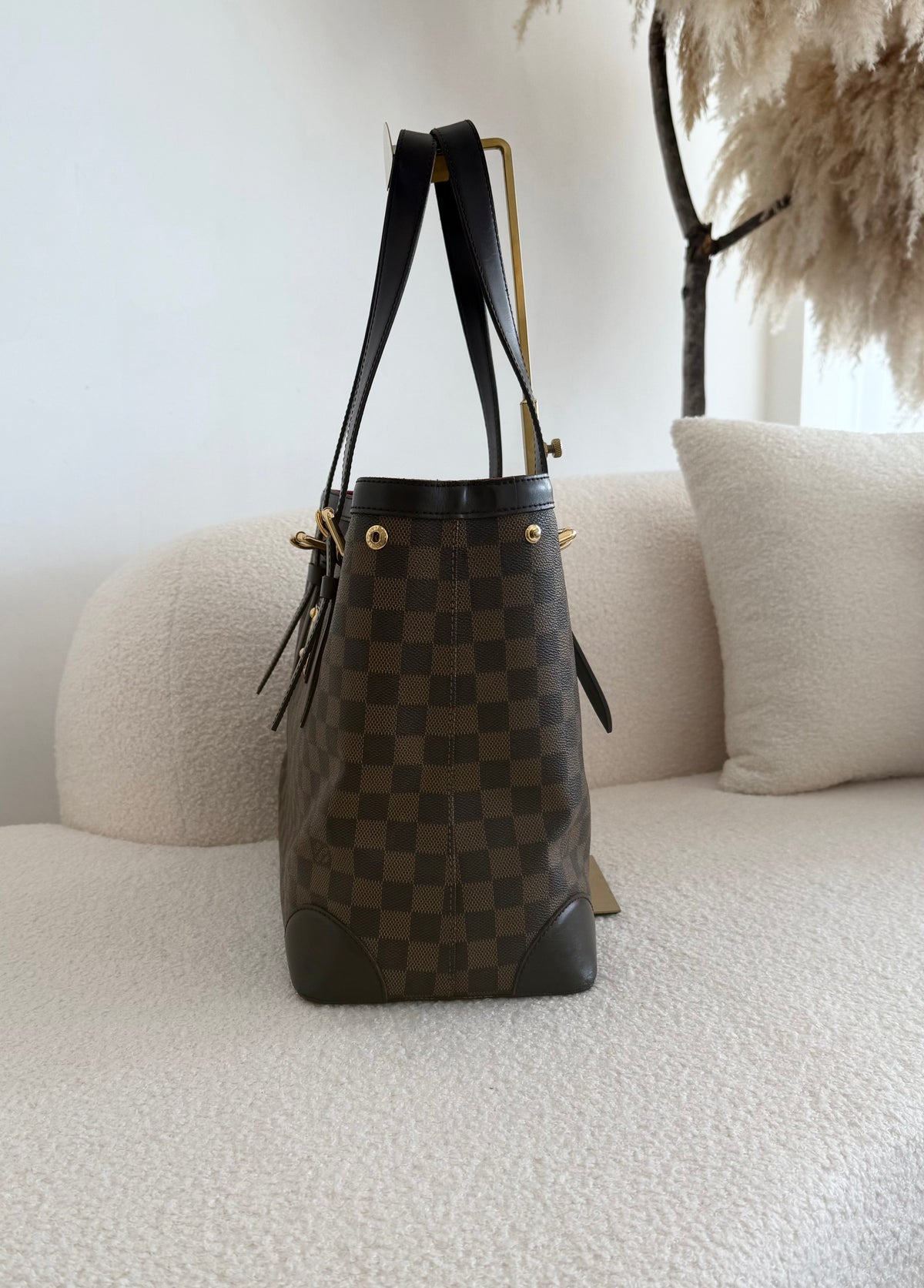 LOUIS VUITTON Hampstead Damier Ebene Bag