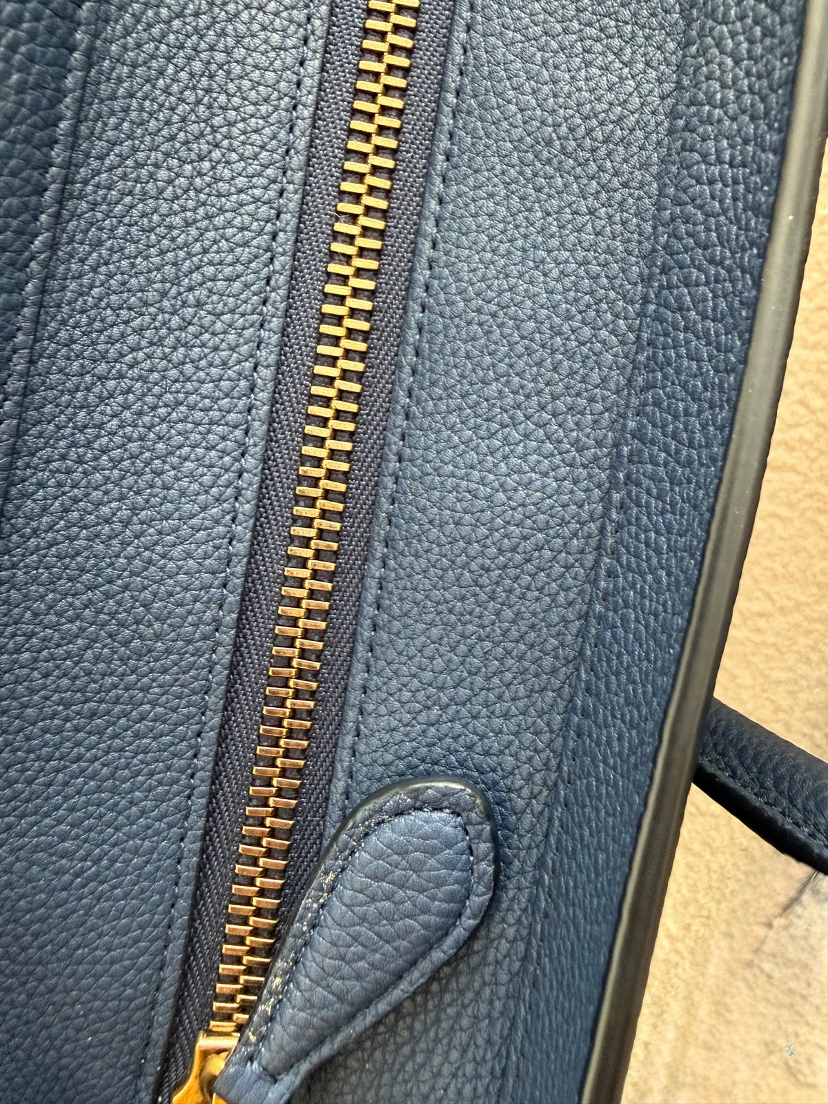 CÉLINE Luggage Grained Calfskin Bag